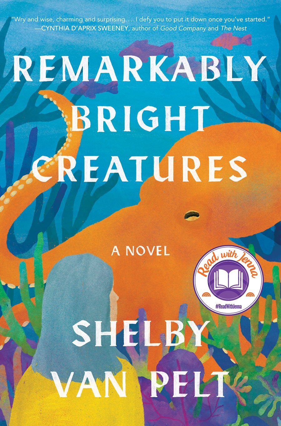 Remarkably Bright Creatures review book cover by Shelby Van Pelt